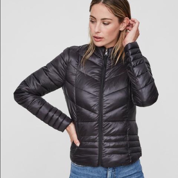 Lightweight Rust Color Puffer Jacket - Picture 6 of 6